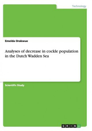 Carte Analyses of decrease in cockle population in the Dutch Wadden Sea Emelda Orakwue