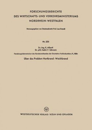 Knjiga ber Das Problem Hartbrand - Weichbrand Kurt Alberti