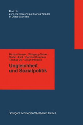 Kniha Ungleichheit Und Sozialpolitik Richard Hauser