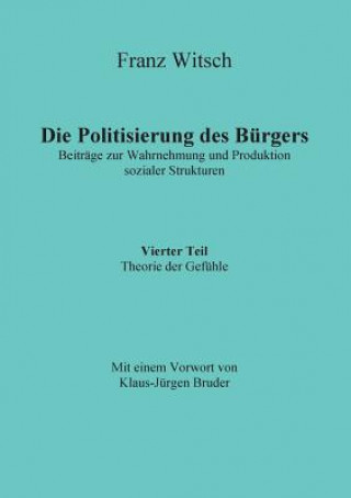 Kniha Politisierung des Burgers, 4.Teil Franz Witsch