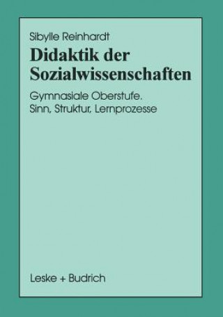 Kniha Didaktik Der Sozialwissenschaften Sibylle Reinhardt