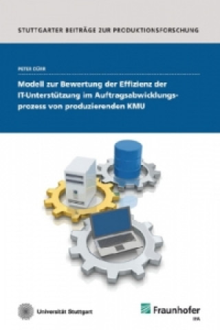 Könyv Modell zur Bewertung der Effizienz der IT-Unterstützung im Auftragsabwicklungsprozess von produzierenden KMU. Peter Dürr