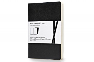 Könyv Moleskine Volant Pocket Plain Black 2-set Moleskine