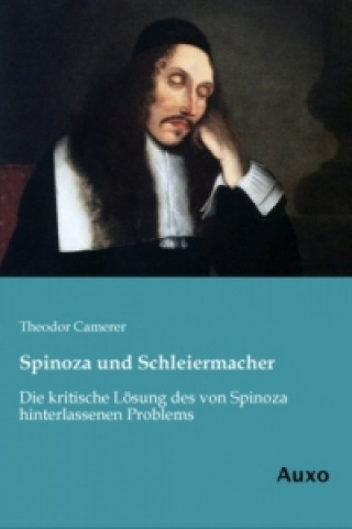 Βιβλίο Spinoza und Schleiermacher Theodor Camerer