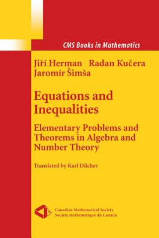 Book Equations and Inequalities Jiri Herman