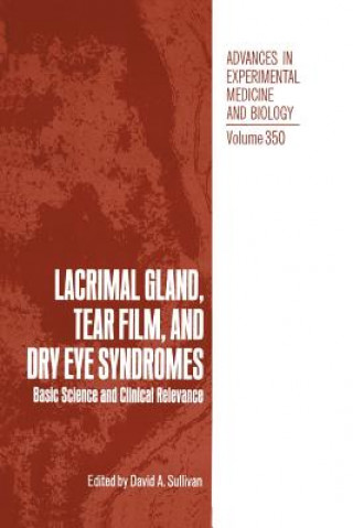 Livre Lacrimal Gland, Tear Film, and Dry Eye Syndromes David A. Sullivan