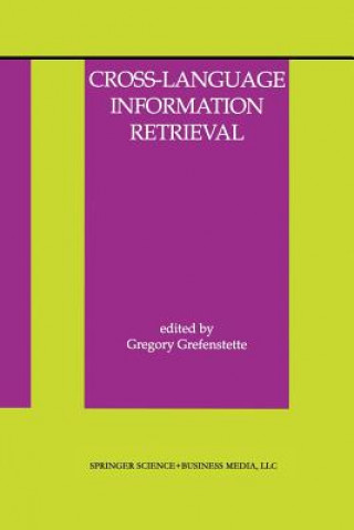 Carte Cross-Language Information Retrieval, 1 Gregory Grefenstette