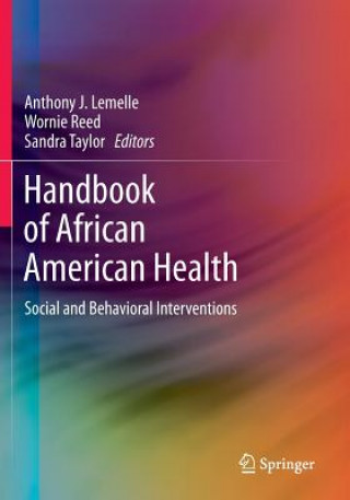 Buch Handbook of African American Health Anthony J. Lemelle