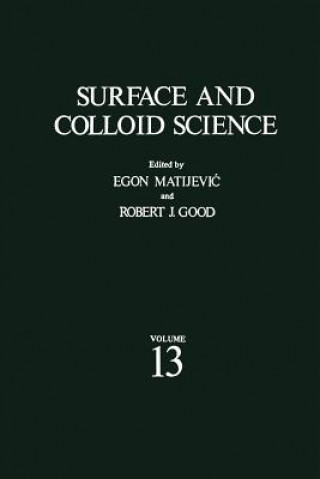 Kniha Surface and Colloid Science Egon Matijevic