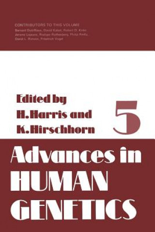 Kniha Advances in Human Genetics Harry Harris