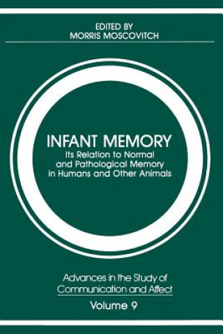 Knjiga Infant Memory Morris Moscovitch