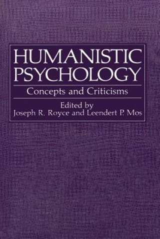 Książka Humanistic Psychology Joseph Royce