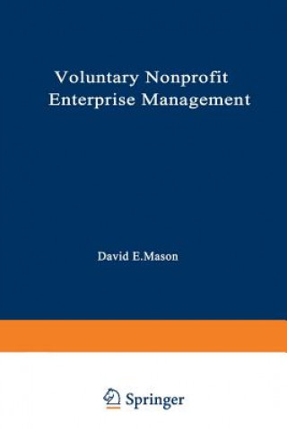 Książka Voluntary Nonprofit Enterprise Management David Mason