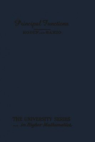Könyv Principal Functions B. Rodin