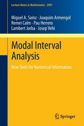 Kniha Modal Interval Analysis Miguel A. Sainz