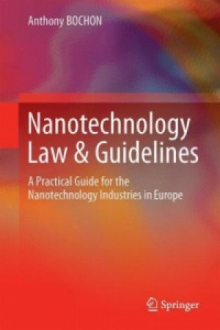 Könyv Nanotechnology Law and Guidelines Anthony BOCHON
