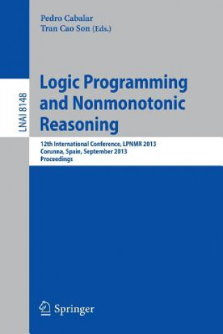 Kniha Logic Programming and Nonmonotonic Reasoning Pedro Cabalar