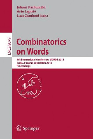 Book Combinatorics on Words Juhani Karhumäki