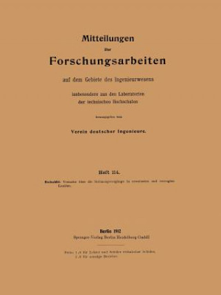 Libro Mitteilungen UEber Forschungsarbeiten Insbesondere Aus Den Laboratorien Der Technischen Hochschulen Heinrich Hochschild