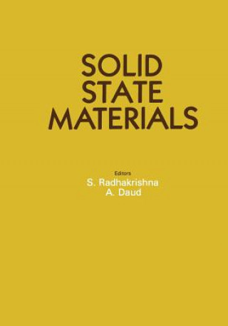 Kniha Solid State Materials S. Radhakrishna