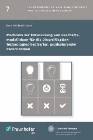 Knjiga Methodik zur Entwicklung von Geschäftsmodellideen für die Diversifikation technologieorientierter, produzierender Unternehmen. Sven Seidenstricker