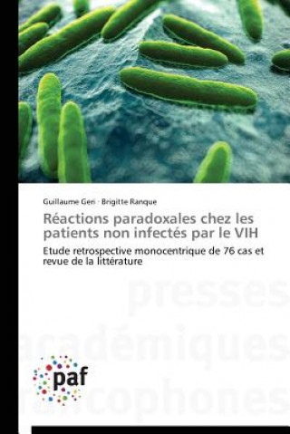 Carte Reactions Paradoxales Chez Les Patients Non Infectes Par Le Vih Guillaume Geri