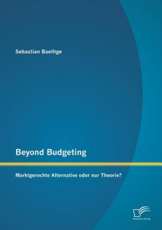 Kniha Beyond Budgeting Sebastian Baethge