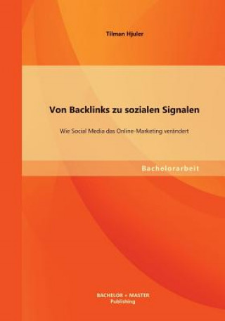 Книга Von Backlinks zu sozialen Signalen Hjuler Tilman