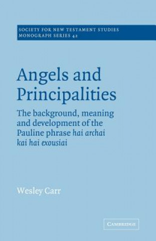 Buch Angels and Principalities A. Wesley Carr