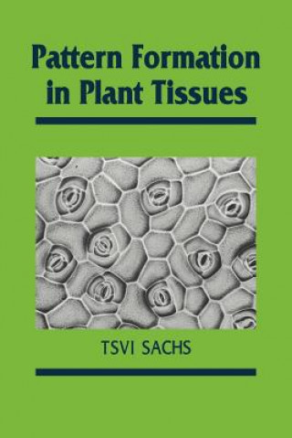 Livre Pattern Formation in Plant Tissues Tsvi Sachs