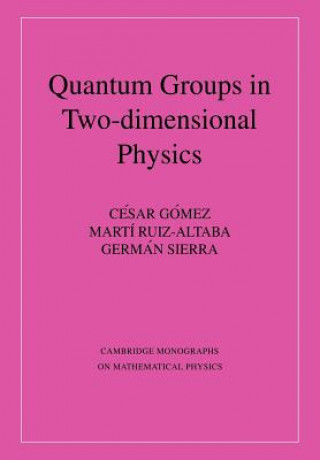 Knjiga Quantum Groups in Two-Dimensional Physics Cisar GómezMartm Ruiz-AltabaGerman Sierra