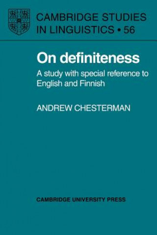 Kniha On Definiteness Andrew Chesterman