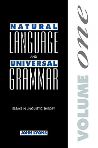 Kniha Natural Language and Universal Grammar: Volume 1 John Lyons