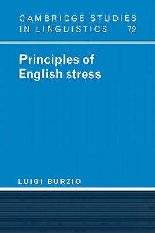 Kniha Principles of English Stress Luigi Burzio