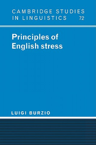 Книга Principles of English Stress Luigi Burzio