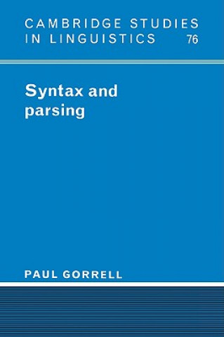 Kniha Syntax and Parsing Paul Gorrell