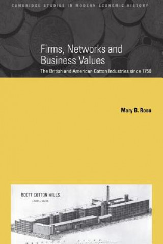 Kniha Firms, Networks and Business Values Mary B. Rose