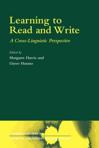 Carte Learning to Read and Write Margaret HarrisGiyoo Hatano