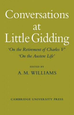 Knjiga Conversations at Little Gidding A. M. Williams