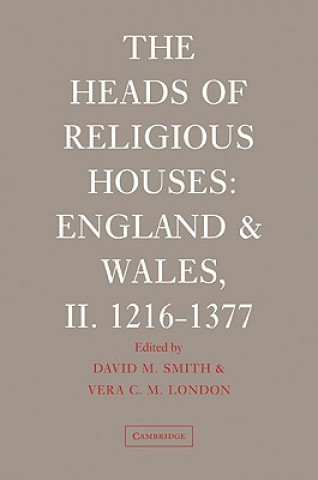 Książka Heads of Religious Houses David M. SmithVera C. M. London