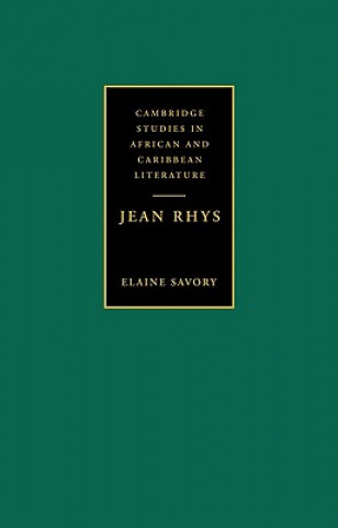 Könyv Jean Rhys Elaine Savory