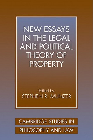 Carte New Essays in the Legal and Political Theory of Property Stephen R. Munzer