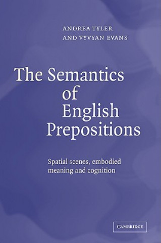 Livre Semantics of English Prepositions Andrea TylerVyvyan Evans