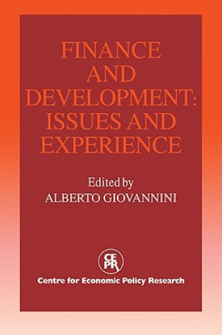 Kniha Finance and Development Alberto Giovannini