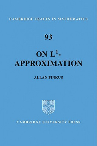 Kniha On L1-Approximation Allan M. Pinkus