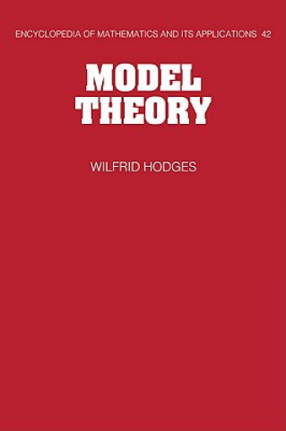 Könyv Model Theory Wilfrid Hodges