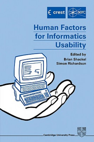 Kniha Human Factors for Informatics Usability B. ShackelS. J. Richardson