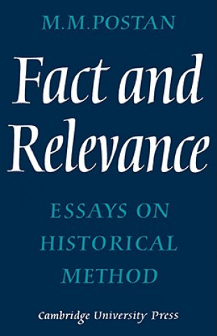 Book Fact and Relevance M. M. Postan