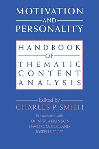 Carte Motivation and Personality Charles P. Smith