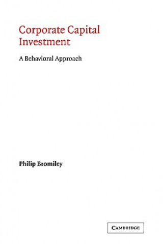 Книга Corporate Capital Investment Philip Bromiley